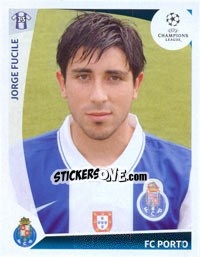 Sticker Jorge Fucile - UEFA Champions League 2009-2010 - Panini