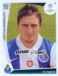 Sticker Cristian Rodriguez - UEFA Champions League 2009-2010 n. 235 - Panini