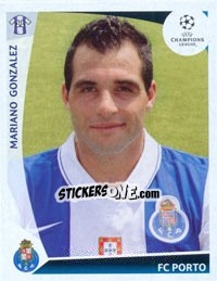 Figurina Mariano Gonzalez - UEFA Champions League 2009-2010 - Panini