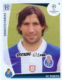 Cromo Ernesto Farias - UEFA Champions League 2009-2010 - Panini