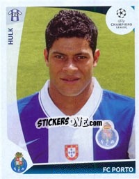 Cromo Hulk - UEFA Champions League 2009-2010 - Panini