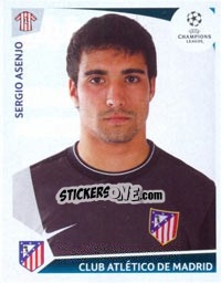 Figurina Sergio Asenjo - UEFA Champions League 2009-2010 - Panini