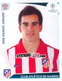 Figurina Jose Manuel Jurado - UEFA Champions League 2009-2010 - Panini