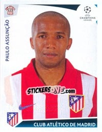 Figurina Paulo Assunção - UEFA Champions League 2009-2010 - Panini