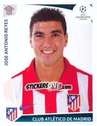 Sticker Jose Antonio Reyes - UEFA Champions League 2009-2010 - Panini
