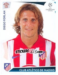 Sticker Diego Forlan