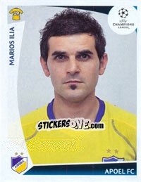 Figurina Marios Ilia - UEFA Champions League 2009-2010 - Panini