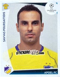 Figurina Savvas Poursaitidis - UEFA Champions League 2009-2010 - Panini