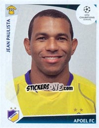 Cromo Jean Paulista - UEFA Champions League 2009-2010 - Panini