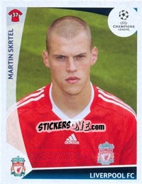 Cromo Martin Skrtel - UEFA Champions League 2009-2010 - Panini