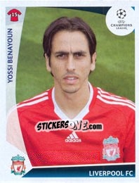 Cromo Yossi Benayoun - UEFA Champions League 2009-2010 - Panini