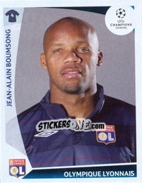 Cromo Jean-Alain Boumsong - UEFA Champions League 2009-2010 - Panini