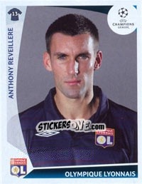 Sticker Anthony Reveillere - UEFA Champions League 2009-2010 - Panini