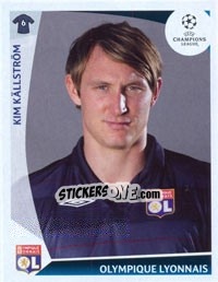 Sticker Kim Källström - UEFA Champions League 2009-2010 - Panini
