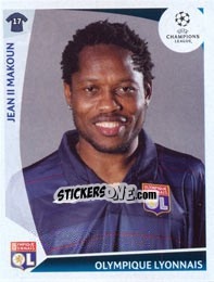 Cromo Jean II Makoun - UEFA Champions League 2009-2010 - Panini