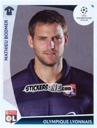 Sticker Mathieu Bodmer - UEFA Champions League 2009-2010 - Panini