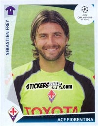 Sticker Sebastien Frey - UEFA Champions League 2009-2010 - Panini