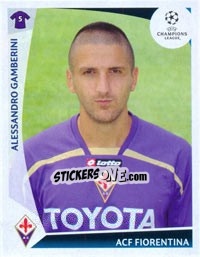 Sticker Alessandro Gamberini - UEFA Champions League 2009-2010 - Panini