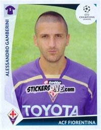 Figurina Alessandro Gamberini - UEFA Champions League 2009-2010 - Panini