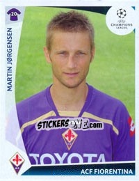 Figurina Martin Jørgensen - UEFA Champions League 2009-2010 - Panini