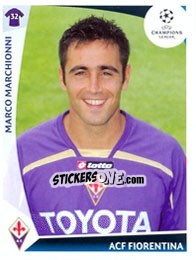 Sticker Marco Marchionni - UEFA Champions League 2009-2010 - Panini