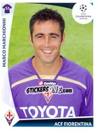 Figurina Marco Marchionni - UEFA Champions League 2009-2010 - Panini