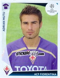 Cromo Adrian Mutu - UEFA Champions League 2009-2010 - Panini