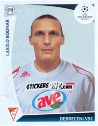 Figurina Laszlo Bodnar - UEFA Champions League 2009-2010 - Panini