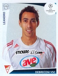 Cromo Leandro - UEFA Champions League 2009-2010 - Panini