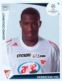 Sticker Adamo Coulibaly - UEFA Champions League 2009-2010 - Panini