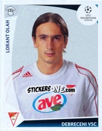 Cromo Lorant Olah - UEFA Champions League 2009-2010 - Panini