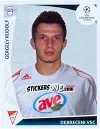 Sticker Gergely Rudolf - UEFA Champions League 2009-2010 - Panini
