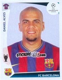 Sticker Dani Alves - UEFA Champions League 2009-2010 n. 349 - Panini