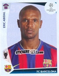 Sticker Eric Abidal - UEFA Champions League 2009-2010 n. 352 - Panini