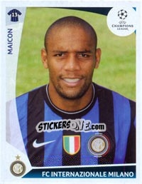 Sticker Maicon - UEFA Champions League 2009-2010 n. 364 - Panini