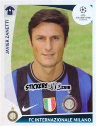 Sticker Javier Zanetti