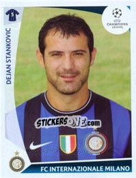 Sticker Dejan Stankovic - UEFA Champions League 2009-2010 - Panini