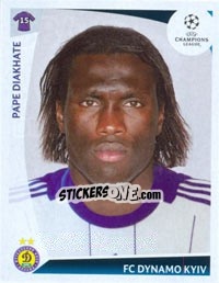 Cromo Pape Diakhate - UEFA Champions League 2009-2010 - Panini