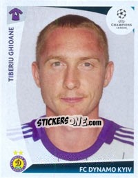 Sticker Tiberiu Ghioane - UEFA Champions League 2009-2010 - Panini
