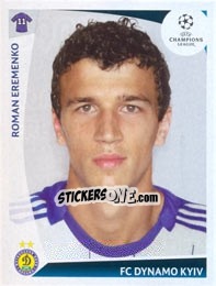 Sticker Roman Eremenko - UEFA Champions League 2009-2010 - Panini
