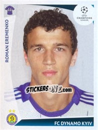 Cromo Roman Eremenko - UEFA Champions League 2009-2010 - Panini