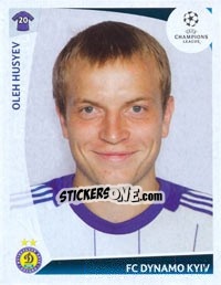 Sticker Oleh Gusev - UEFA Champions League 2009-2010 - Panini