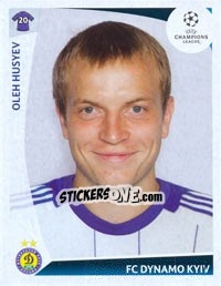 Cromo Oleh Gusev - UEFA Champions League 2009-2010 - Panini