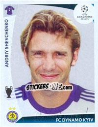 Cromo Andriy Shevchenko - UEFA Champions League 2009-2010 - Panini