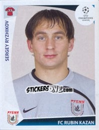 Cromo Sergei Ryzhikov - UEFA Champions League 2009-2010 - Panini