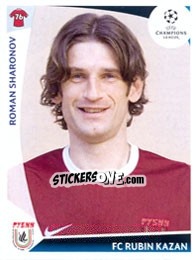 Sticker Roman Sharonov - UEFA Champions League 2009-2010 - Panini