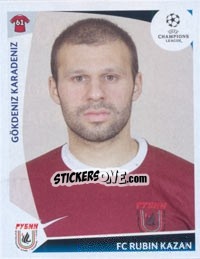 Figurina Gökdeniz Karadeniz - UEFA Champions League 2009-2010 - Panini