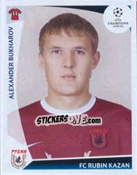 Sticker Aleksandr Bukharov - UEFA Champions League 2009-2010 - Panini