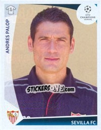 Cromo Andres Palop - UEFA Champions League 2009-2010 - Panini