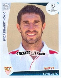 Sticker Ivica Dragutinovic - UEFA Champions League 2009-2010 - Panini